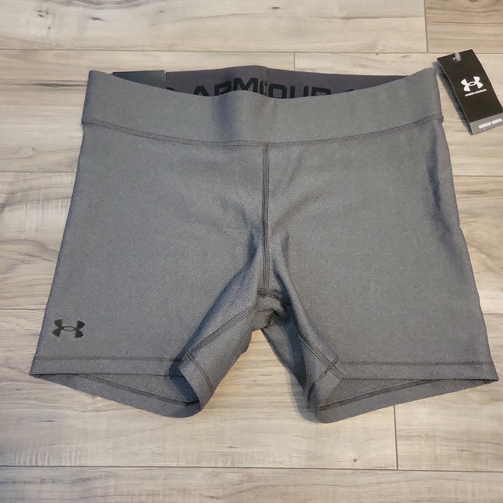 NWT UNDER ARMOUR UA Womens Mid Rise Shorty Compression Shorts Size XL